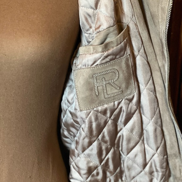 Ralph Lauren Purple Label Suede Jacket Size 10 - Picture 3 of 6
